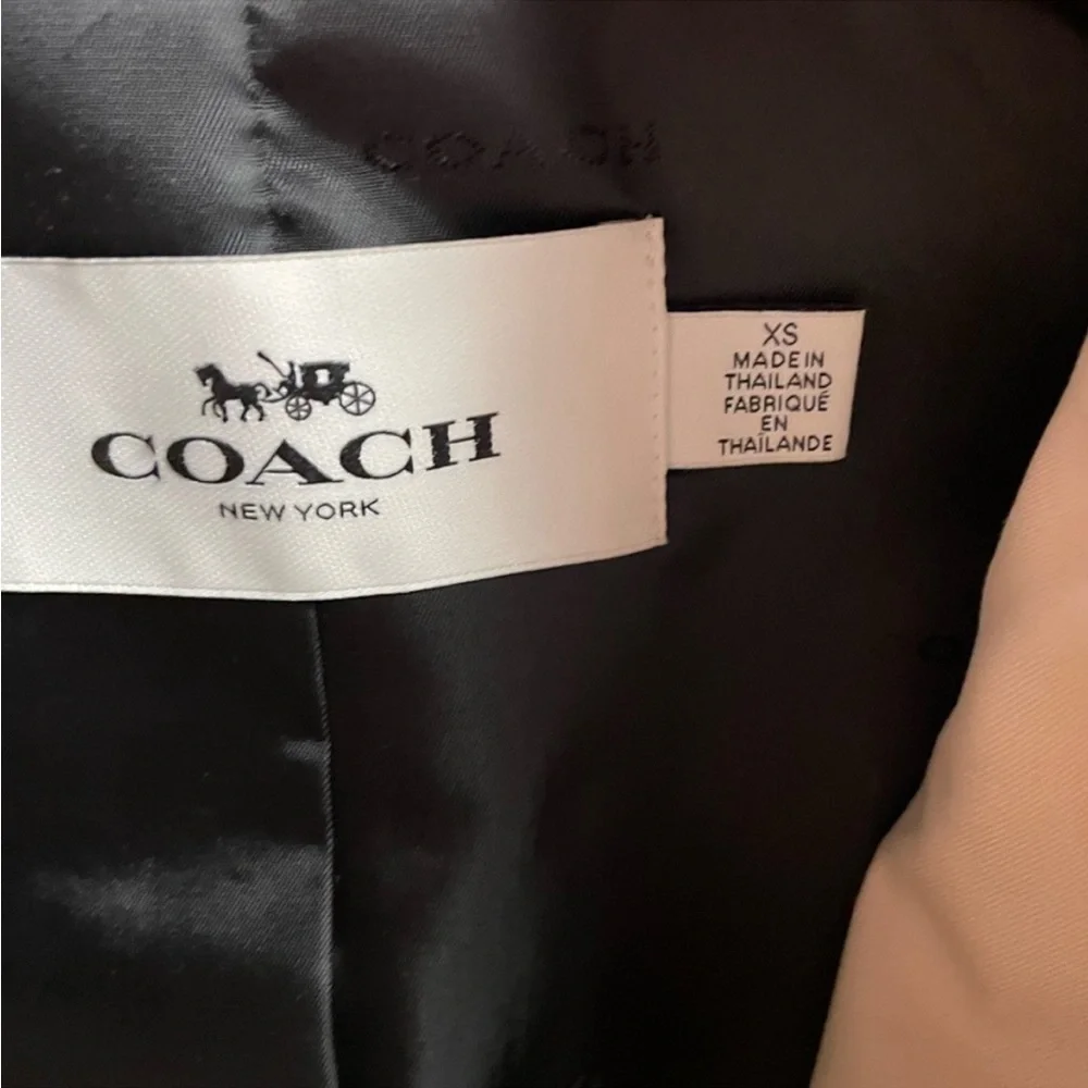 NWOT Coach Pea Coat - Picture 2 of 3